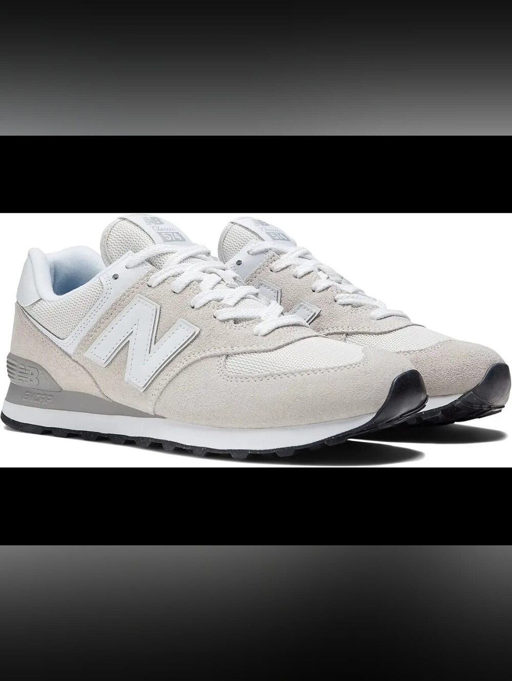 New Balance Men's 574 Classic Suede Mesh Sneaker